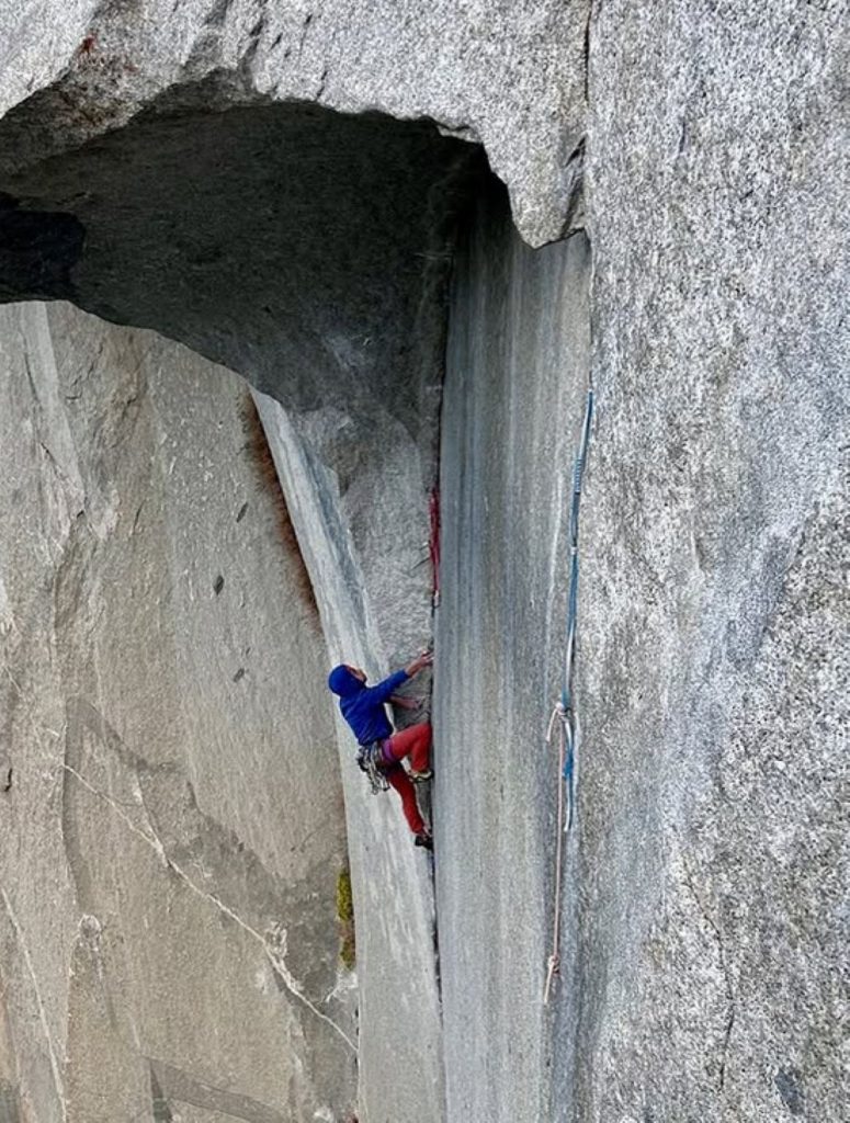 Connor Herson su Triple Direct a El capitan @connor.herson