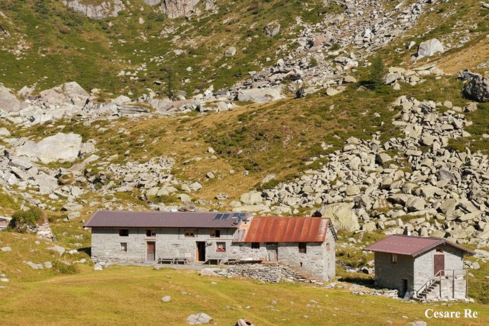 Il Rifugio Baranca. Foto Cesare Re