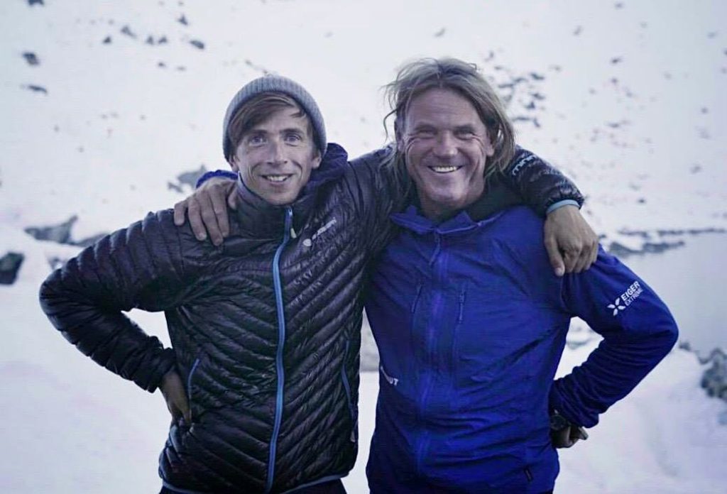 Marek Holecek, a destra, e Radoslaw Groh. Foto Marek Holecek