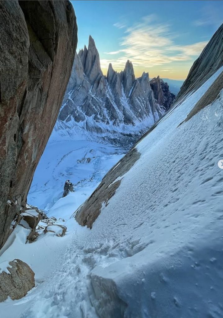 Un momento della salita. IG Colinhaley1