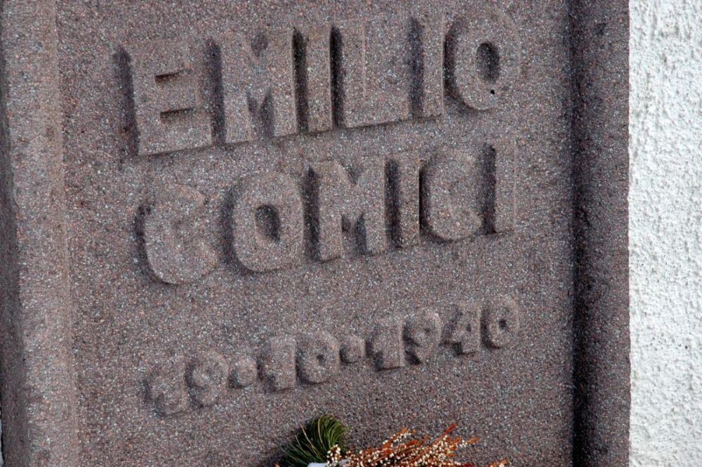 La tomba di Emilio Comici a Selva di Val Gardena