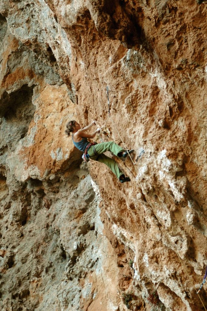 Arrampicata a Kalymnos, foto Stefano Ardito