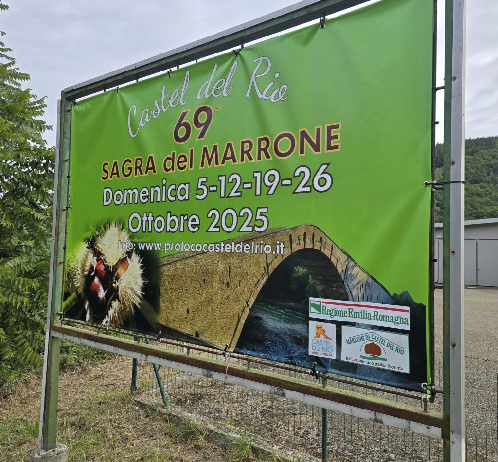 Castel del Rio celebra il suo Marrone IGP. FB Pro Loco Castel del Rio
