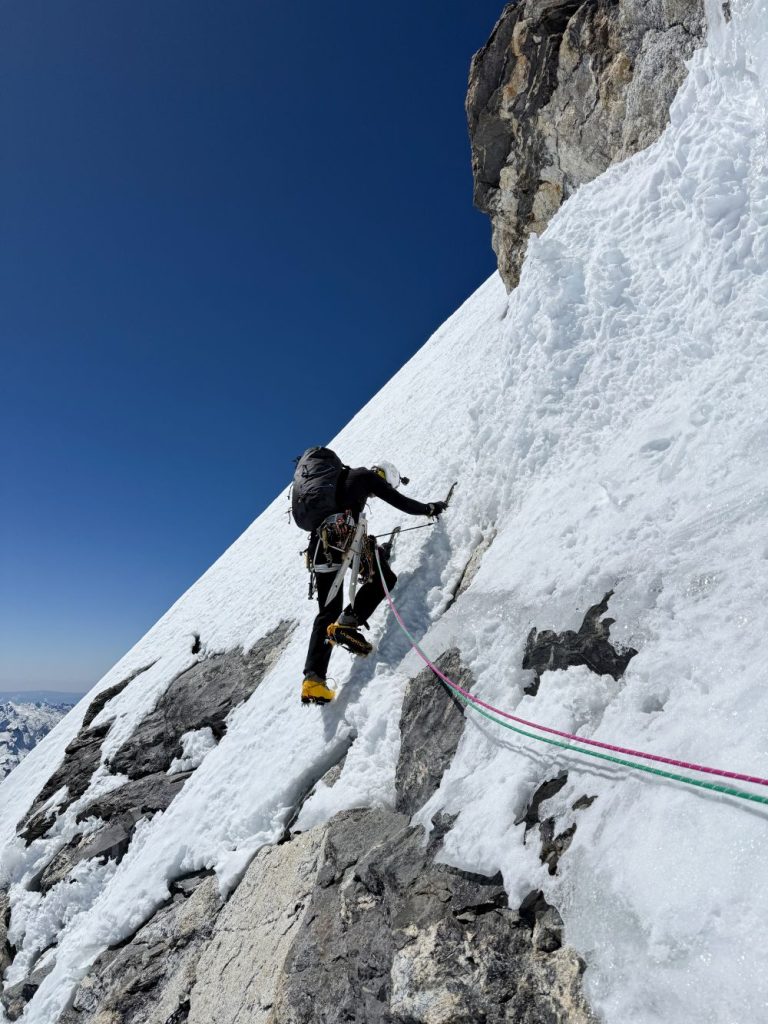 Un momento della scalata @ La Sportiva
