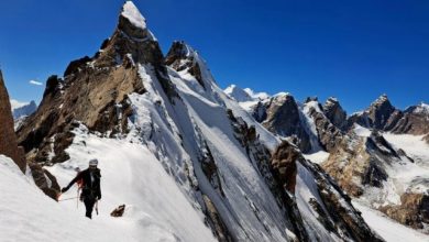 Alberto Urtasun e Héctor Sanmartín durante la loro mini spedizione nello Zanskar. Foto Alberto Urtasun