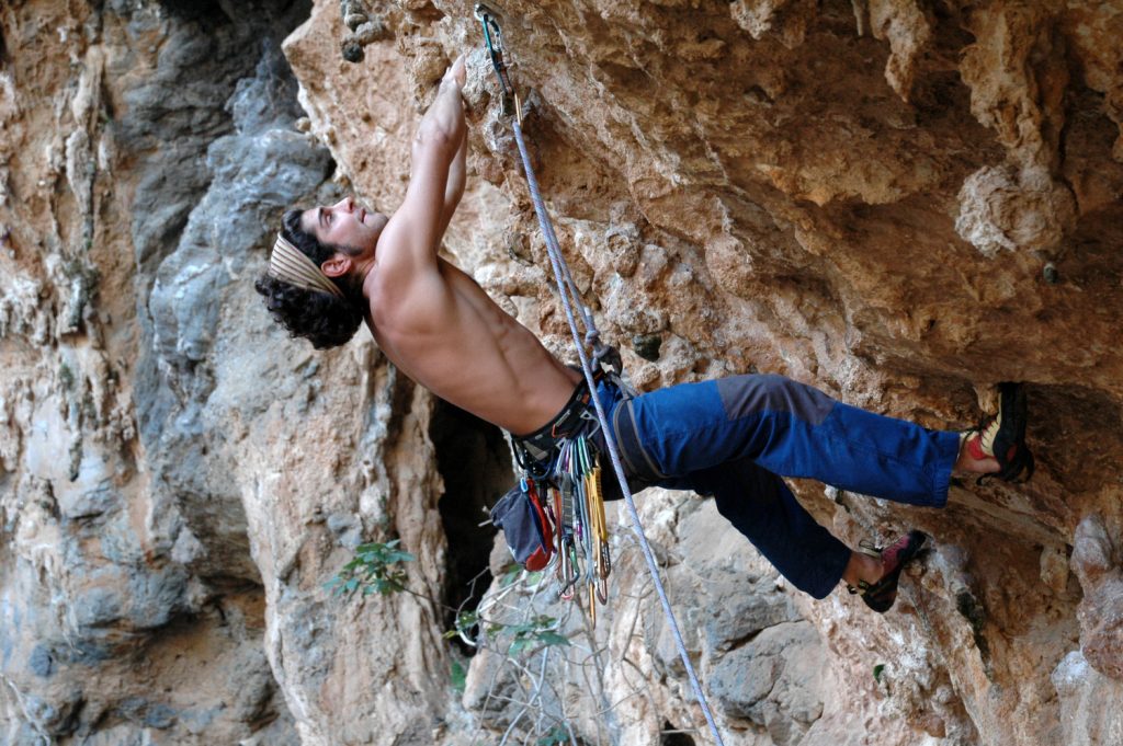 Arrampicata a Kalymnos, foto Stefano Ardito