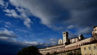 Assisi, Basilica di San Francesco, foto Stefano Ardito