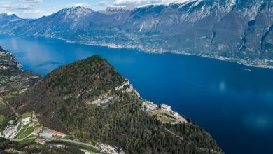 Il Garda e il Monte Baldo visti dal sentiero