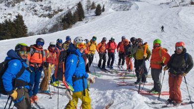 Il gruppo di aspiranti istruttori durante il corso. Foto Cristiano Virgilio-Conagai