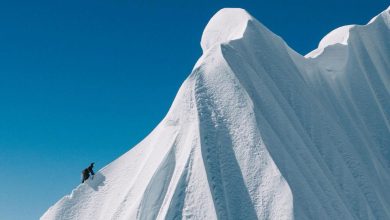 La cresta finale percorsa da Védrines e Jean prima arrivare sulla vetta dello Jannu Est. FB Benjamin Védrines - Alpiniste