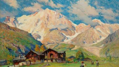 Mario Moretti Foggia. Pecetto di Macugnaga e Monte Rosa @Finarte