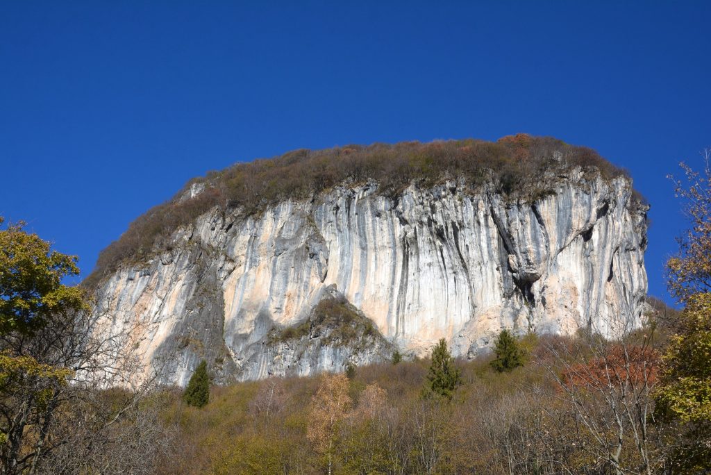 La storica e amatissima falesia di Cornalba (BG)