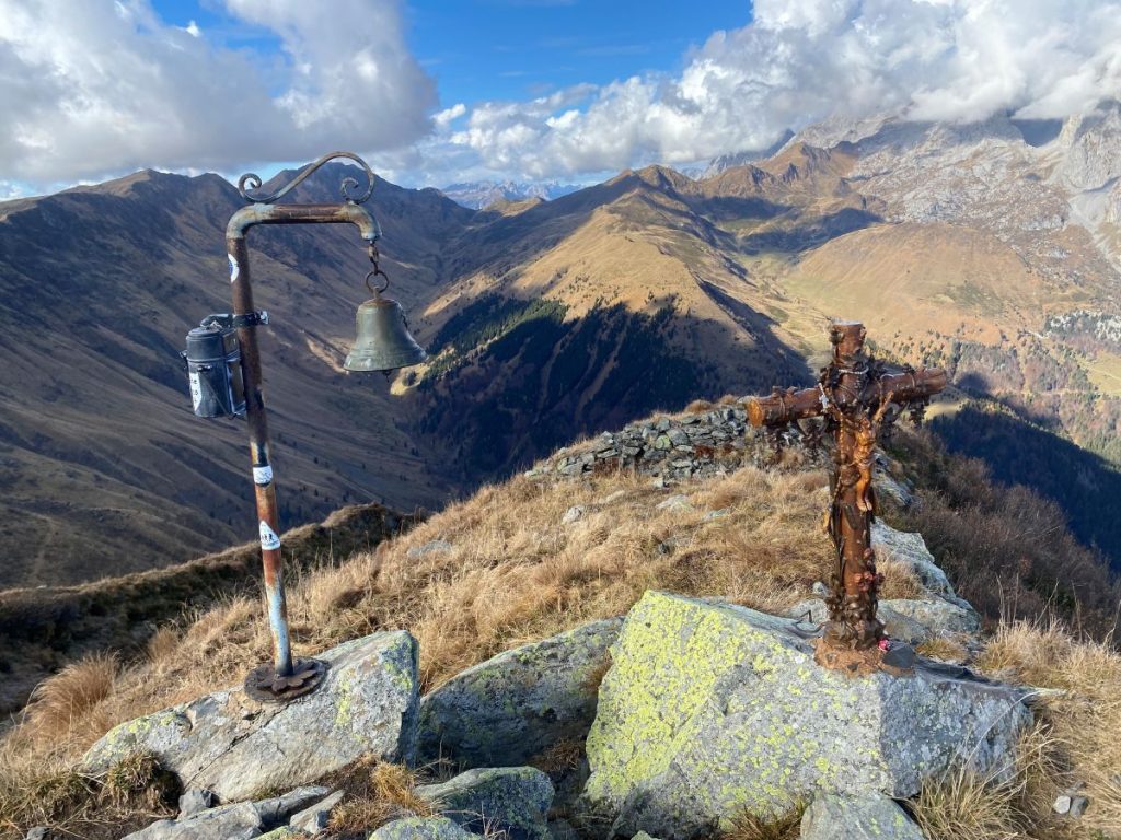 Sulla cima del Monte Terzo. Foto Melania Lunazzi