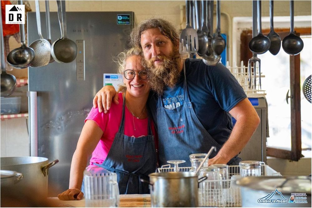 Fabrizio Gonella e Silvana Rodigari, da 16 anni gestori del rifugio