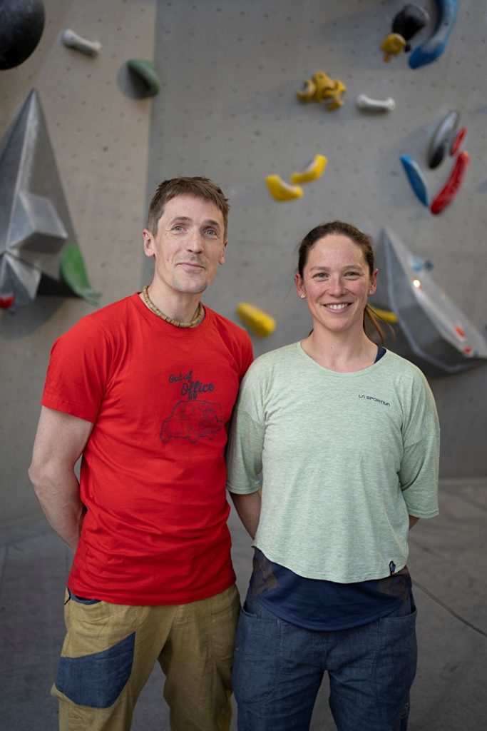 James Pearson e Caroline Ciavaldini (foto La Sportiva)
