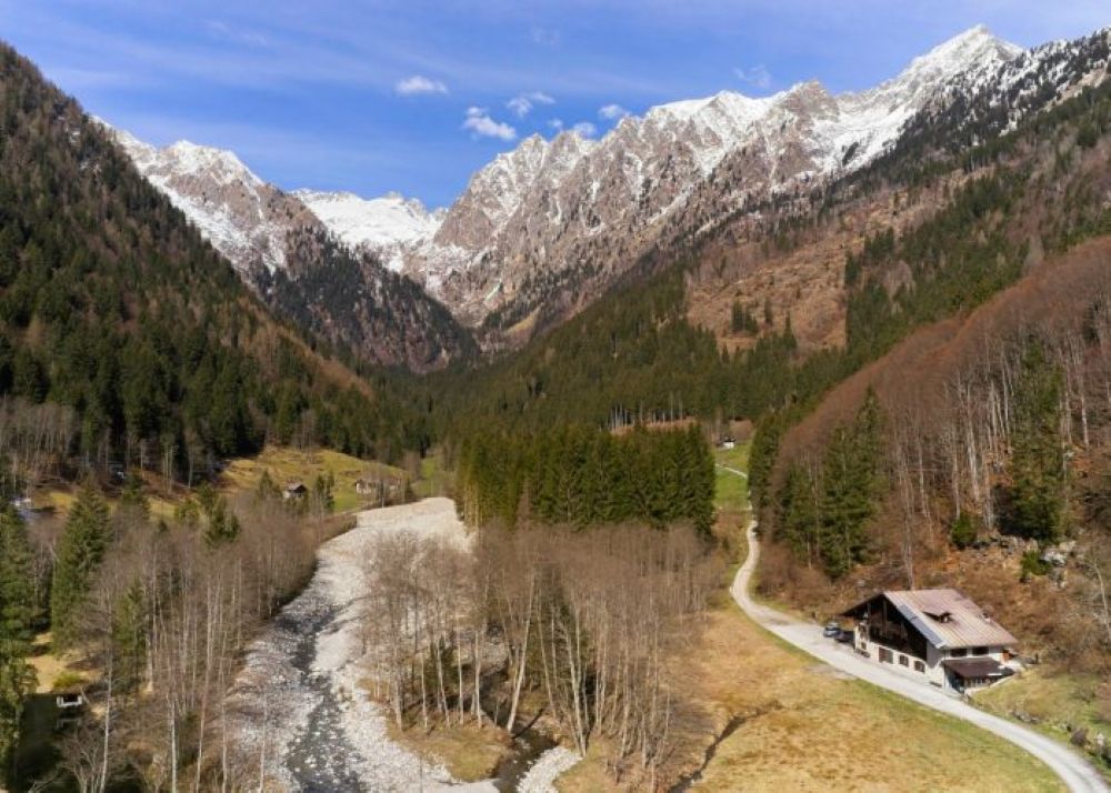 La Val San Valentino con il Rifugio Baita Gorck