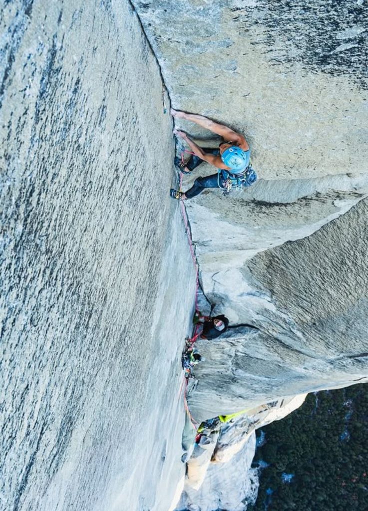 Un momento della scalata @amity.warme