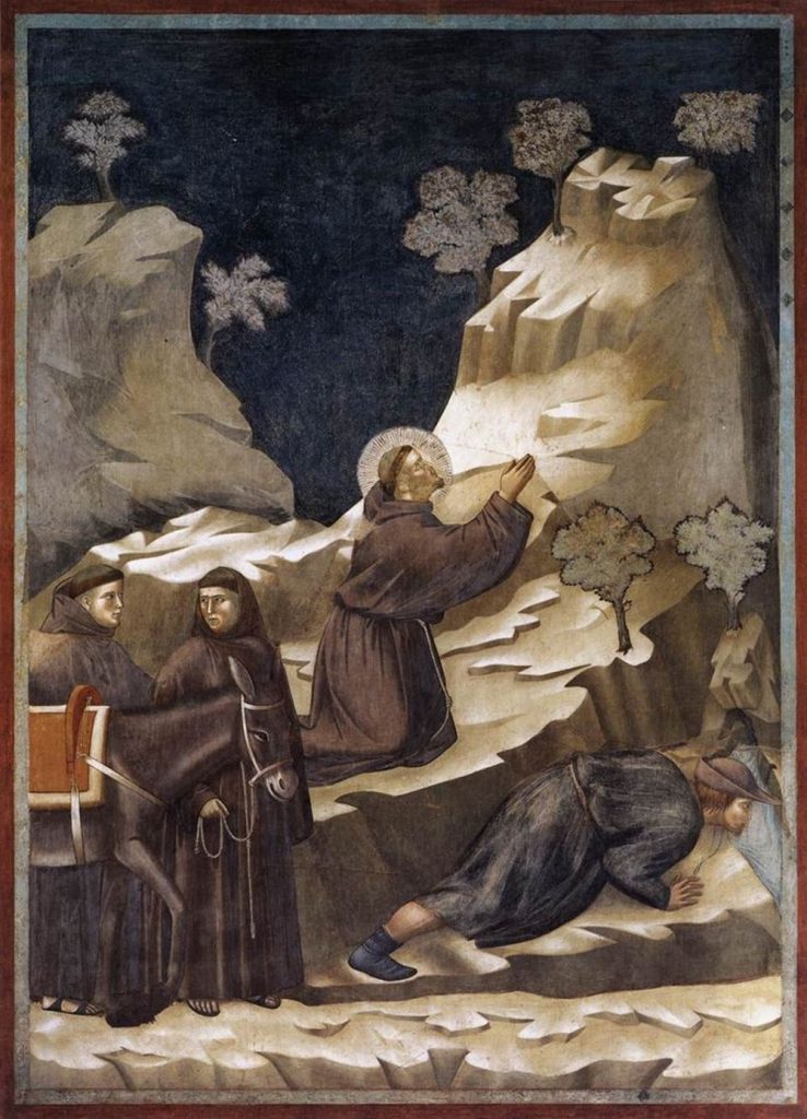 Giotto, Storie di Francesco, basilica superiore di Assisi, jpeg