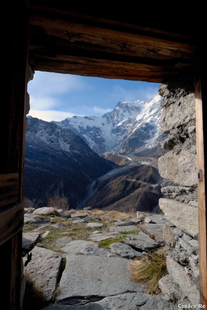 La Punta Gnifetti vista dall