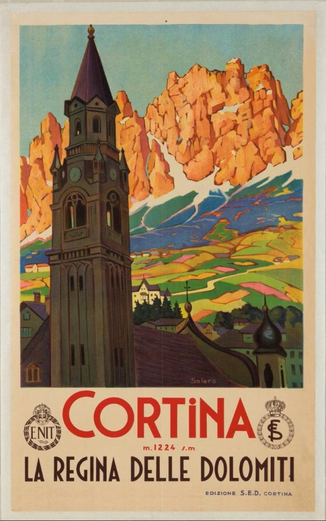 Un manifesto pubblicitario del 1927. @ Treviso, Museo nazionale Collezione Salce - Direzione regionale Musei nazionali Veneto, su concessione del Ministero della Cultura