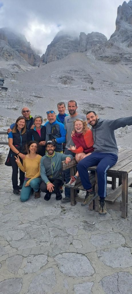 Il team del Rifugio XII Apostoli