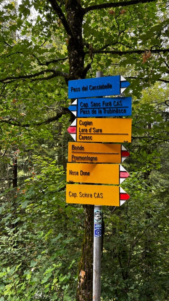 Indicazioni in Val Bregaglia @ Francesco Puppi