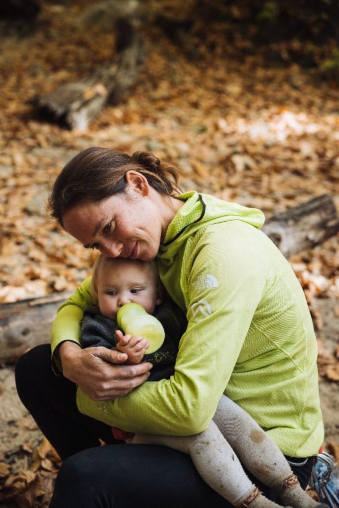 Caroline Ciavaldini con Zozo (foto di Raphael Fourau)