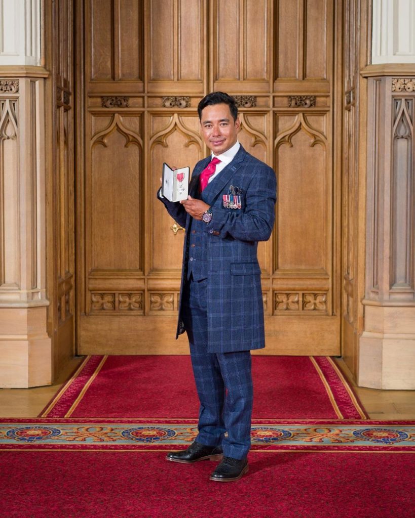 Nirmal Purja alla cerimonia di consegna dell