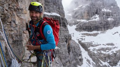 Alessandro Beltrami, il gestore del Rifugio XII Apostoli