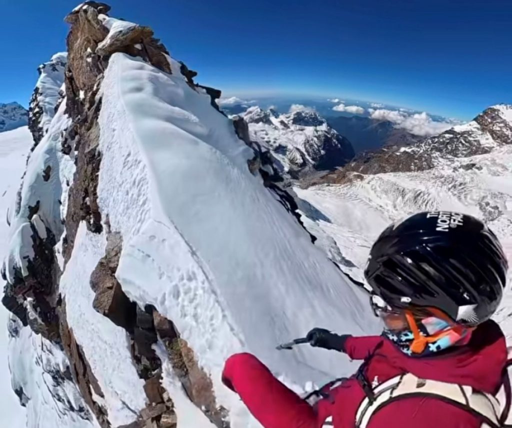 Fay Manners sull'Asha Traverse @daniel_coquoz