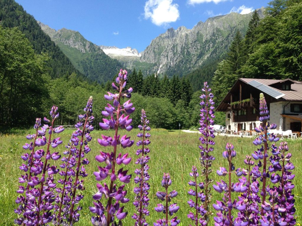 Il Rifugio Gorck, in Val San Valentino