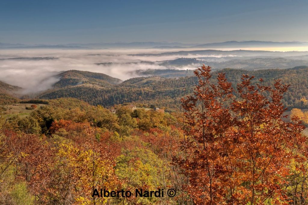 Il panorama dal Monte Peglia verso la piana di Marsciano @ Alberto Nardi