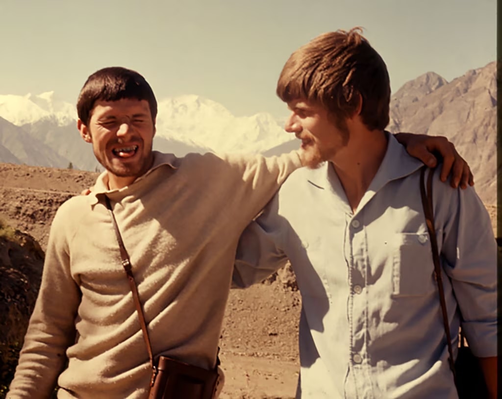 Reinhold e Gunther Messner al Nanga Parbat