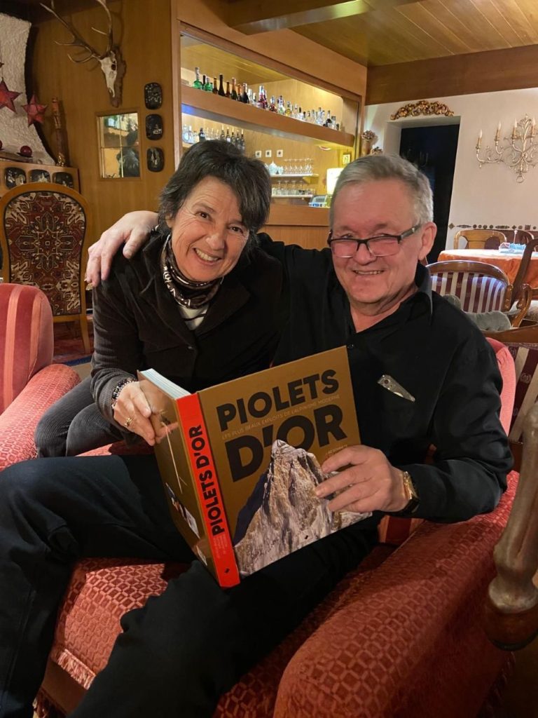 Carla Scalet con Alexander Odintsov, premio alla carriera di quest