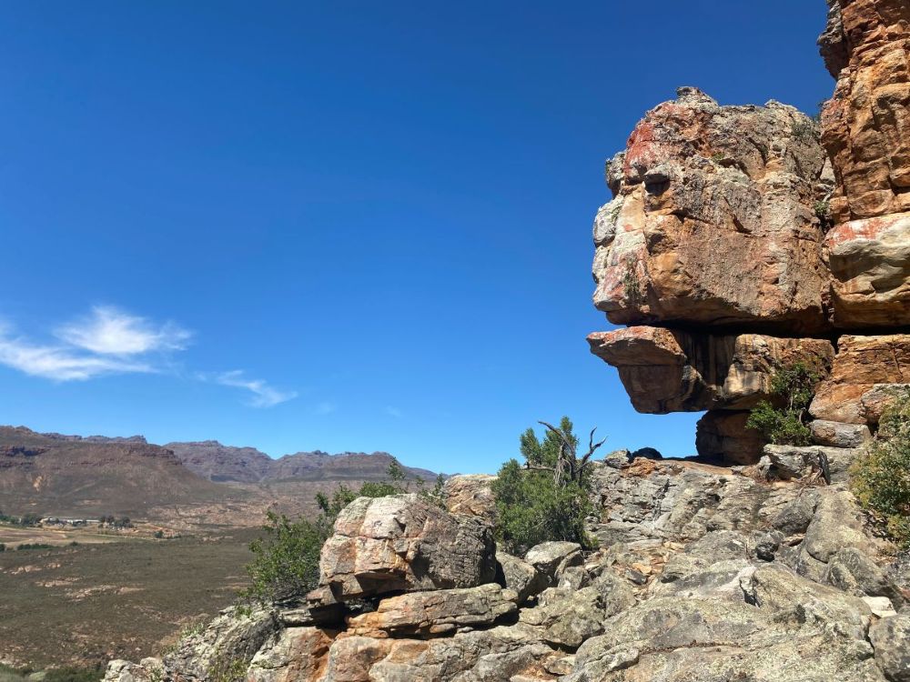 Formazioni rocciosi nelle Wolfberg
