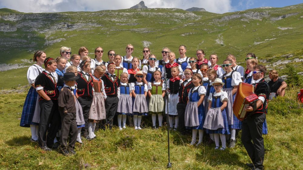 Un coro di giovanissimi jodler @ Shutterstock