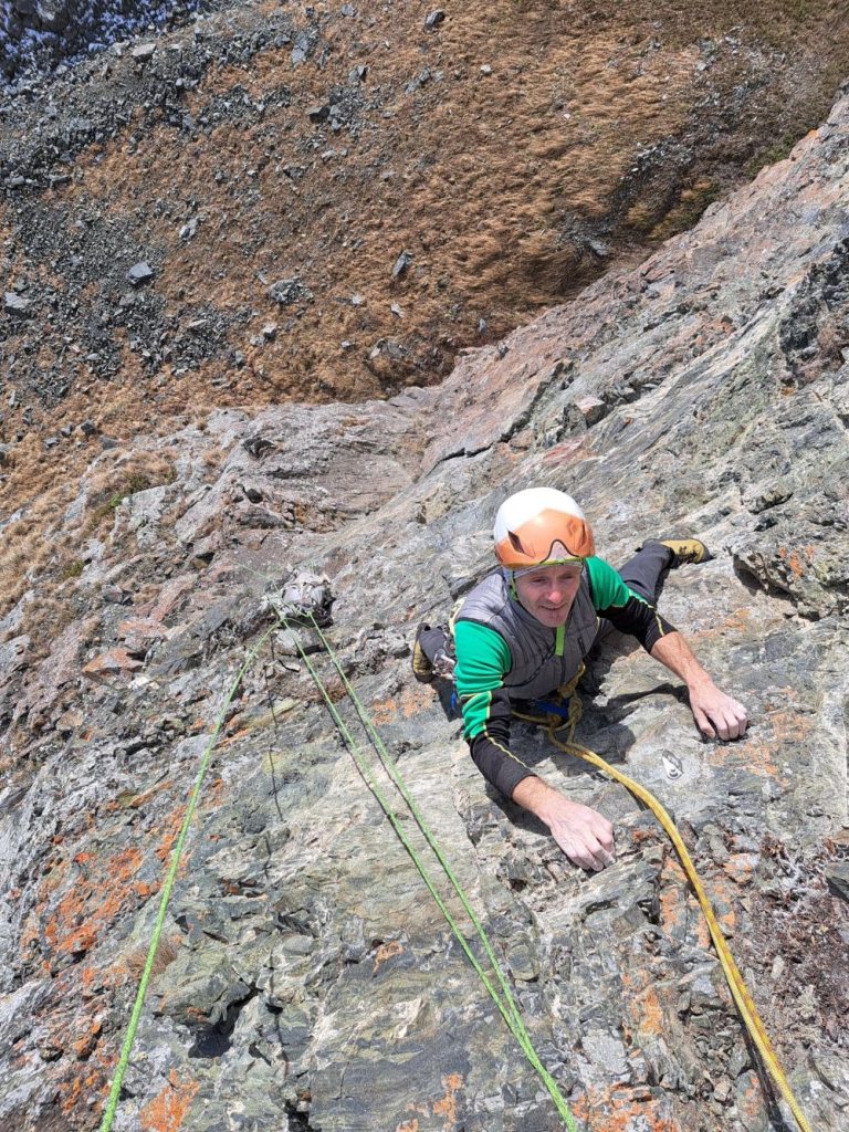Paolo Stoppini su La Via del Geppo, sul Fornalino @ Fabrizio Manoni