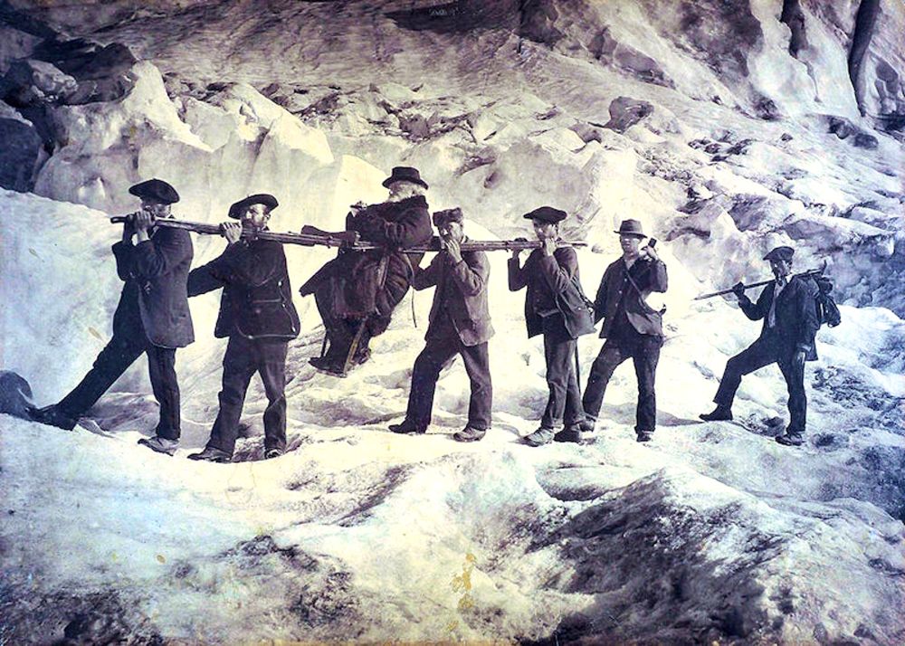 Janssen sul Monte Bianco nel 1888