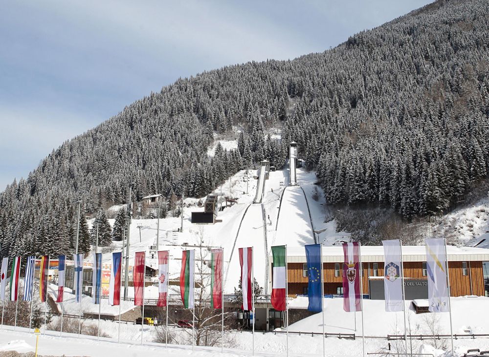 Lo stadio del Salto con gli sci a Predazzo @ EXPA Pictures-Federico Modica