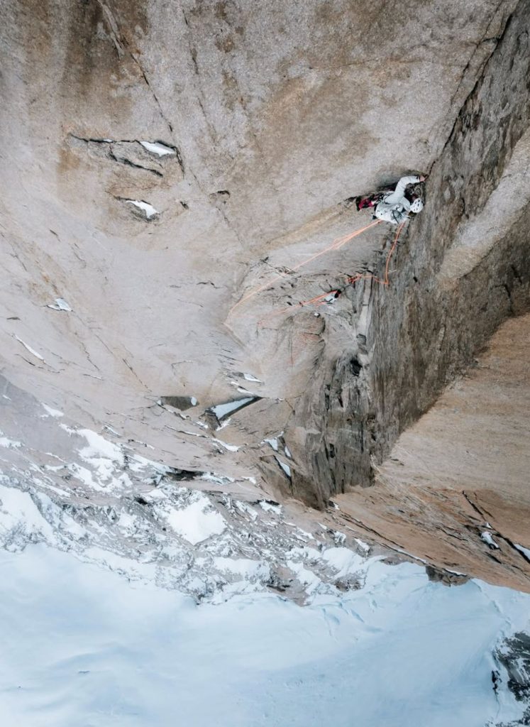 Un momento della scalata su Divine Providence @ Antoine Mesnage-Charles Dubouloz