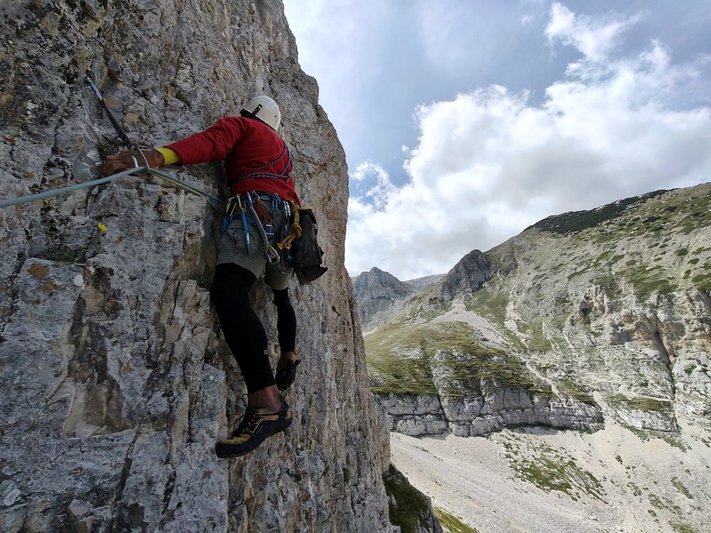 Silvio Cataldo su Quelli del 66, cima delle Murelle, Maiella