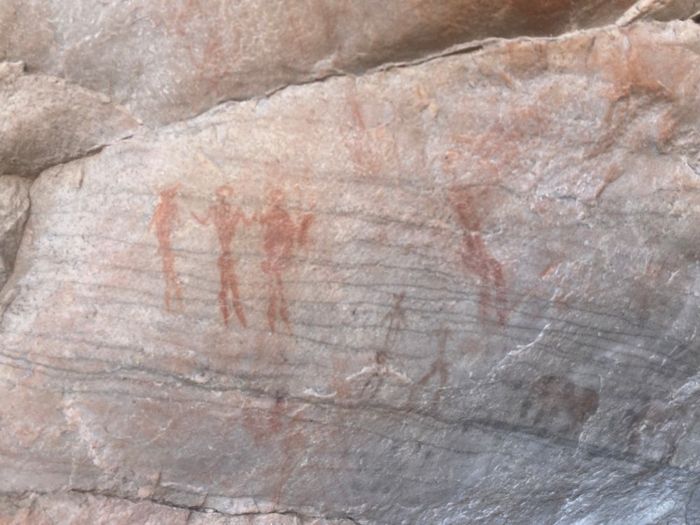 La zona di Truitjieskraal era abitata almeno 60.000 anni fa. Foto Melania Lunazzi