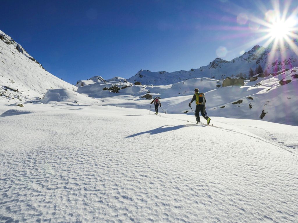 Gressoney-Saint-Jean: scialpinismo nel Vallone Loo | © Andrea Gallo