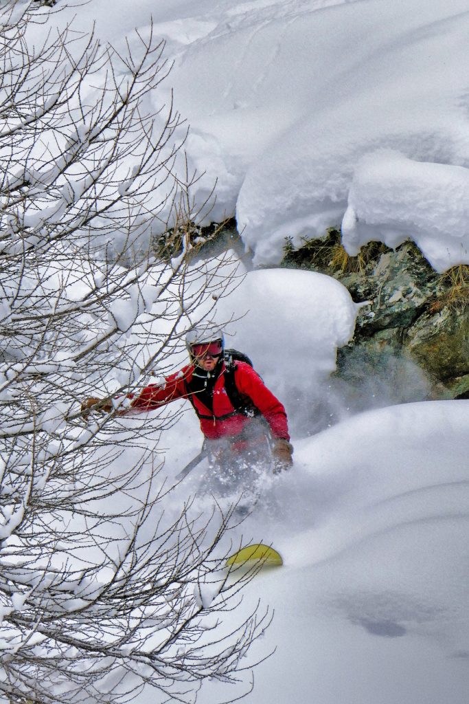 Freeride: con la tavola o gli sci, discese nel silenzio | © Mauro Paillex