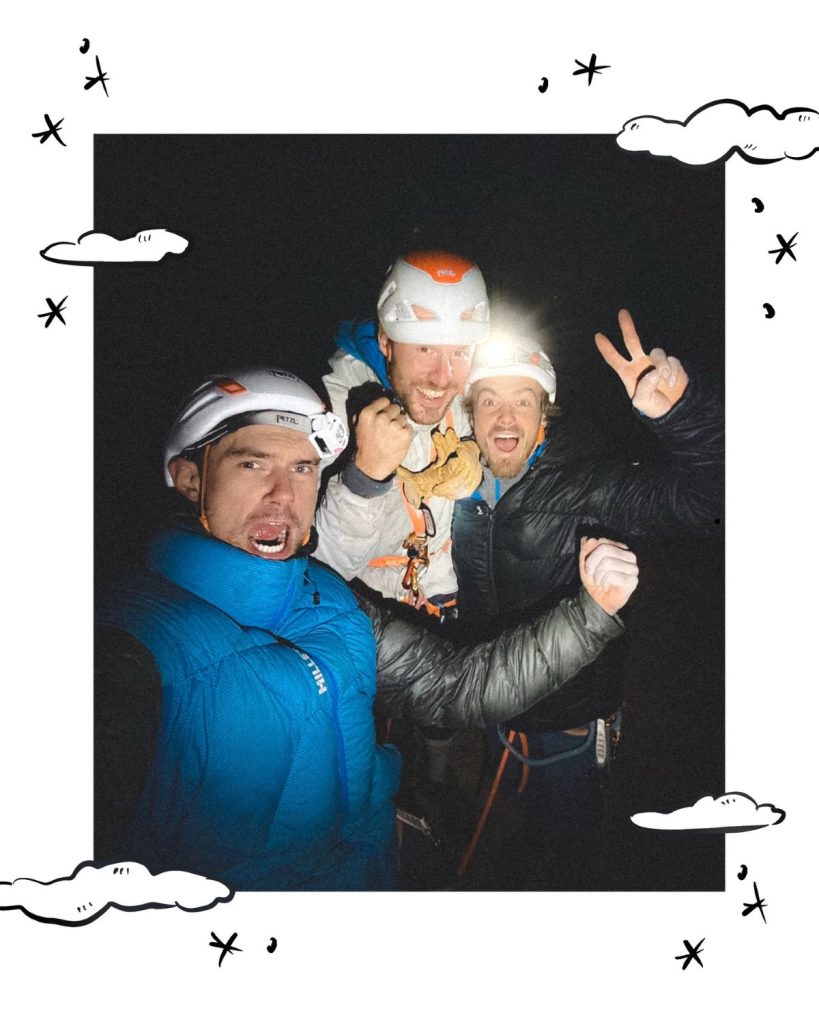 E' fatta!. Foto FB Symon Welfringer Alpiniste