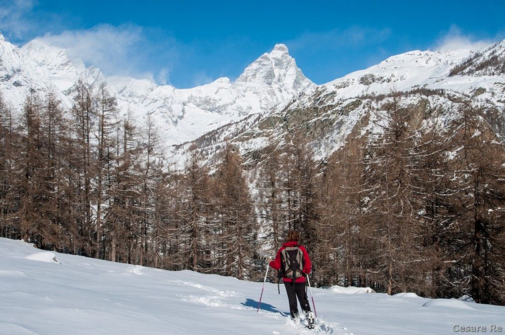 Il Cervino da Lyorté. Foto Cesare Re