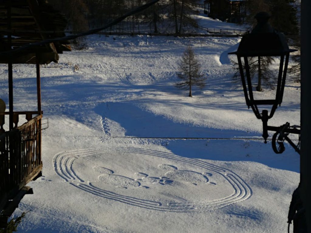 Il Labirinto di Natale a Chamois @Gian Mario Navillod