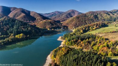 Il Lago Brasimone. Foto Roberto Carnevali