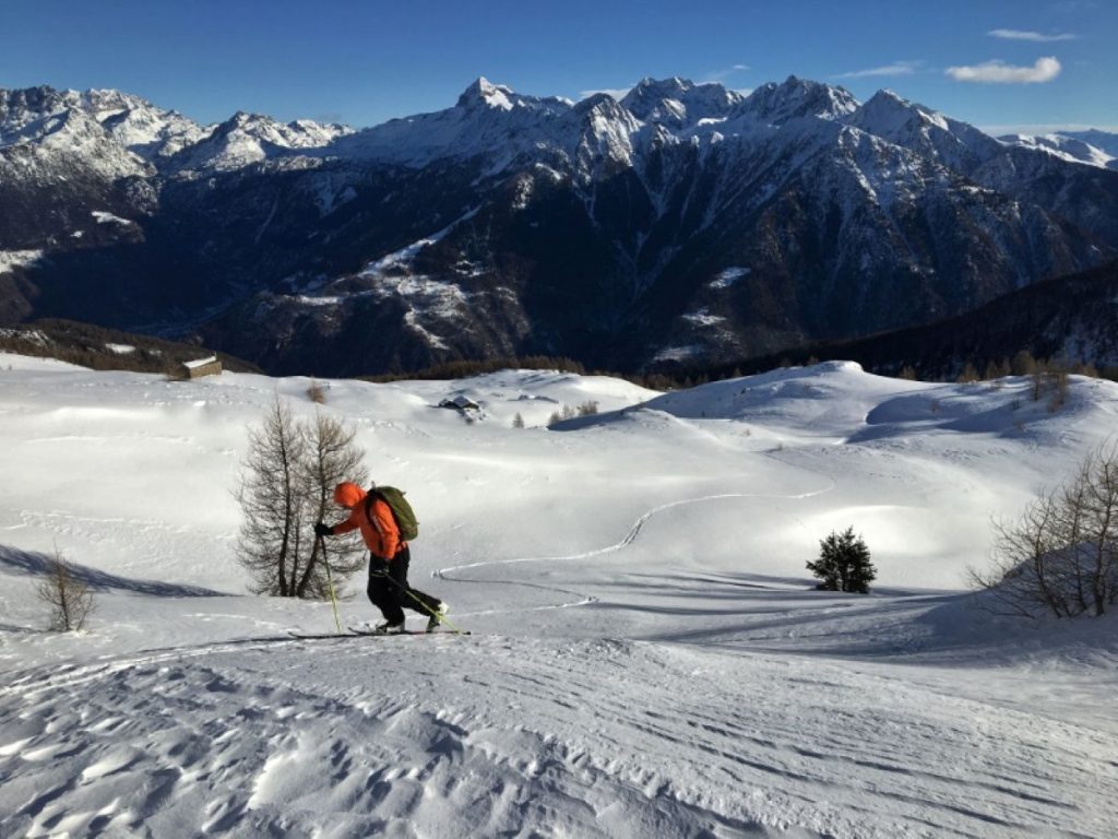 Inverno che non sempre coincide con quello disegnato dalle piste battute (foto M. Comi)