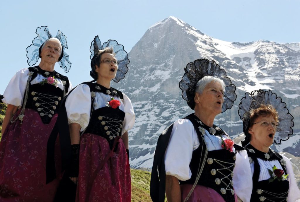Jodel alla Kleine Scheidegg, ai piedi dell'Eiger @ Svizzera turismo